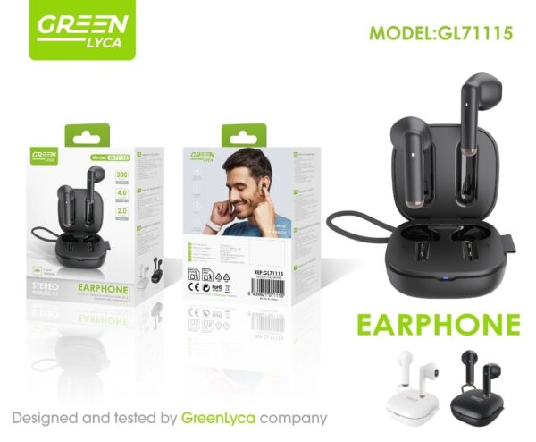 Auricolari Wireless GreenLyca – Modello GL71115