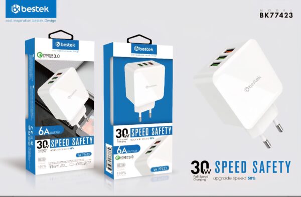 Caricatore USB da Parete BESTEK BK77423